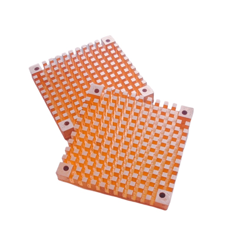 Heatsink - 20-80 Lüfterversion-Kühlkörper, lila Kühlkörper, Kühlchip für