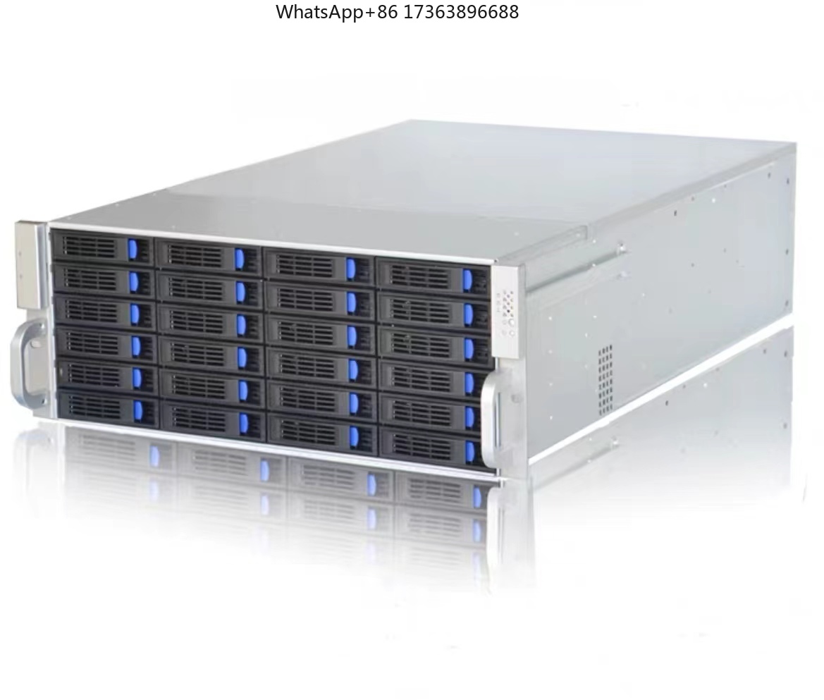 Case Fan - 4U Rackmount-Servergehäuse 24 Hot-Swap-fähige SATA/SAS-Laufwerksschächte MiniSAS/SATA