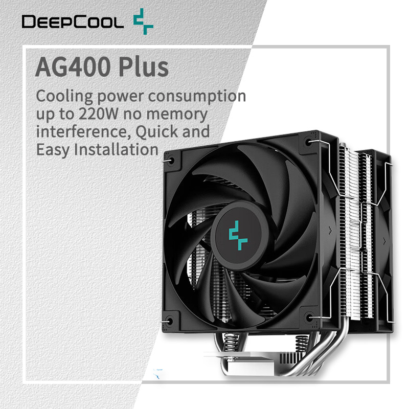 DEEPCOOL AG400 4 Heatpipes Dua – Cpu Heatsink Bewertung und Preis