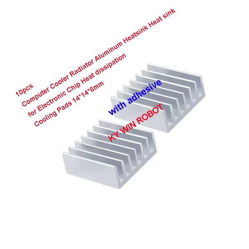 10 Stück Mini-Klebe-Aluminium- – Heatsink Bewertung und Preis