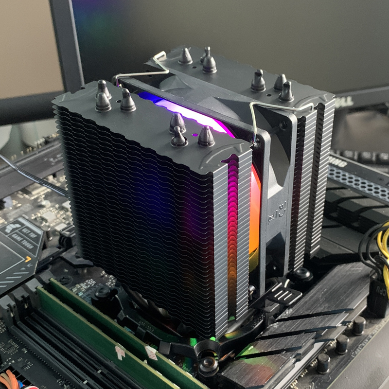 Leiser Büro-Computer-Kühler RG – Air Cooler Cpu Bewertung und Preis