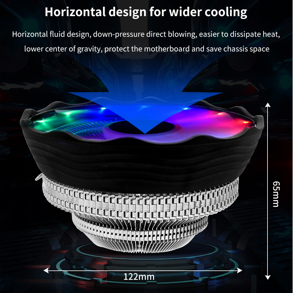 TISHRIC CPU-Kühlerlüfter RGB P – Cpu Heatsink Bewertung und Preis